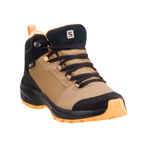 SALOMON SHOES OUTward CSWP J fekete/homok barna/sárga VÍZÁLLÓ bakancs