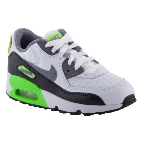 NIKE AIR MAX MESH 90 fehér/zöld/fekete fűzős sportcipő 27.5-35